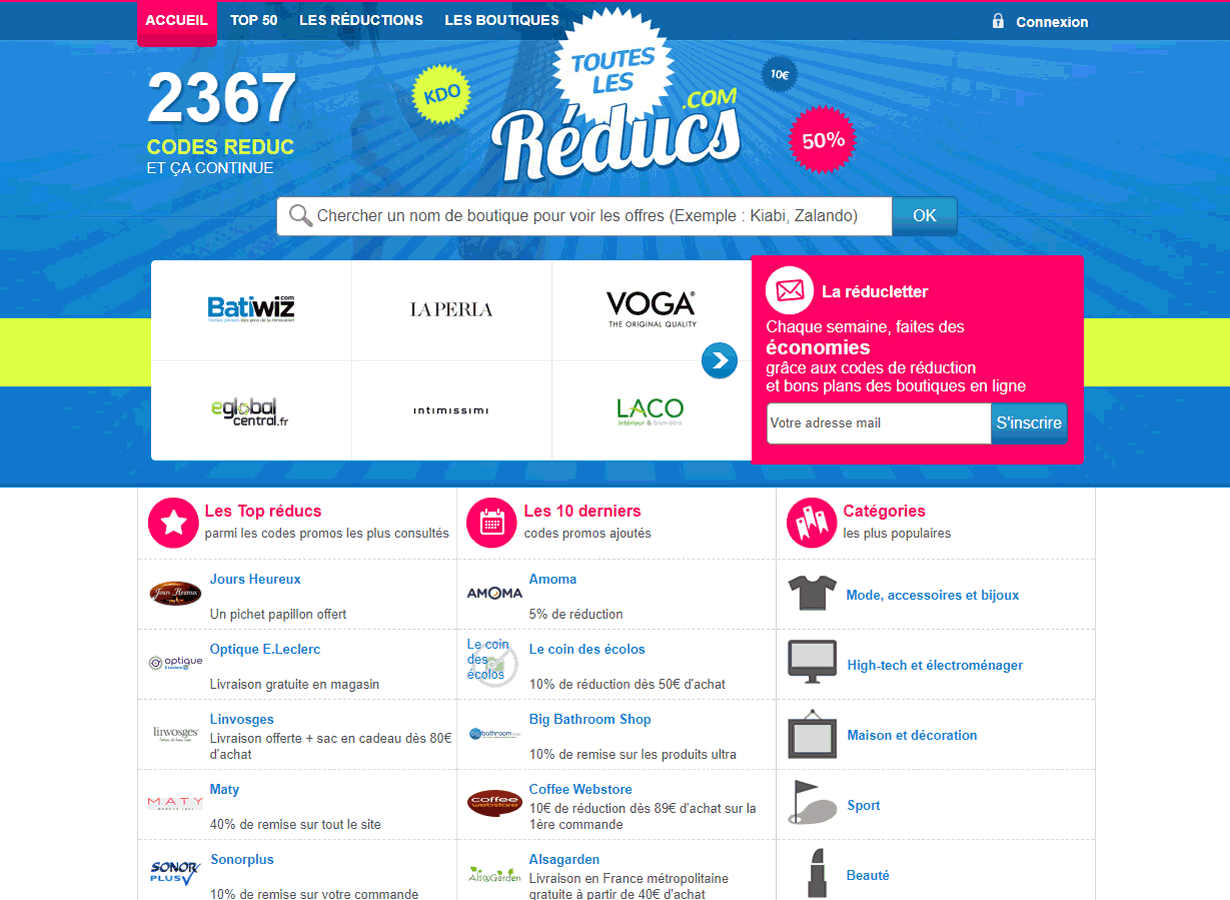 Toutes les reducs Toutes les reducs