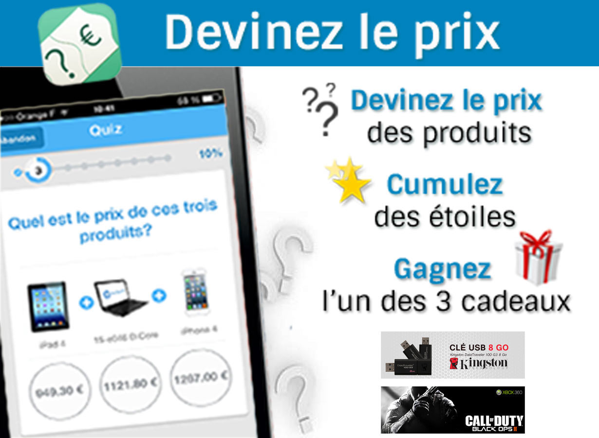 Devinez le prix Devinez le prix